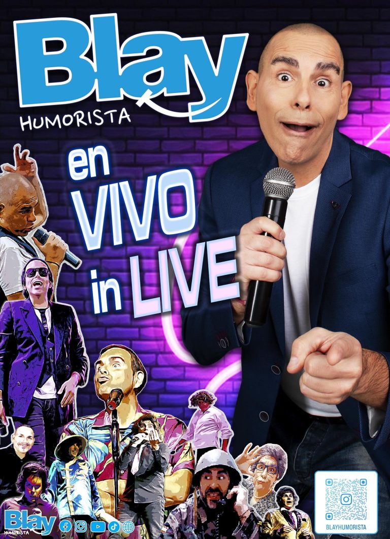 POSTER BLAY EN VIVO IN LIVE