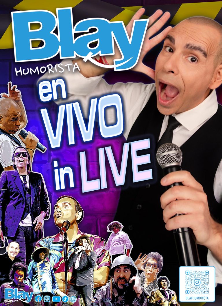 POSTER BLAY EN VIVO IN LIVE CINTAS